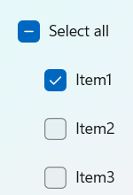 WinUI3でCheckBoxを用いた様々な形のチェックボックスの使い方を解説します。